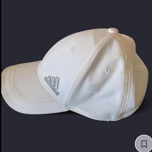 adidas White Performance Cap